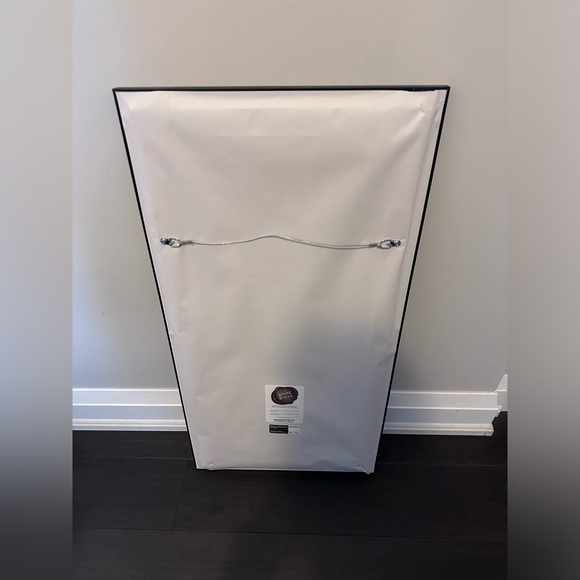 Hand painted art. Framed. Size 16.5” by 32” - Picture 4 of 6